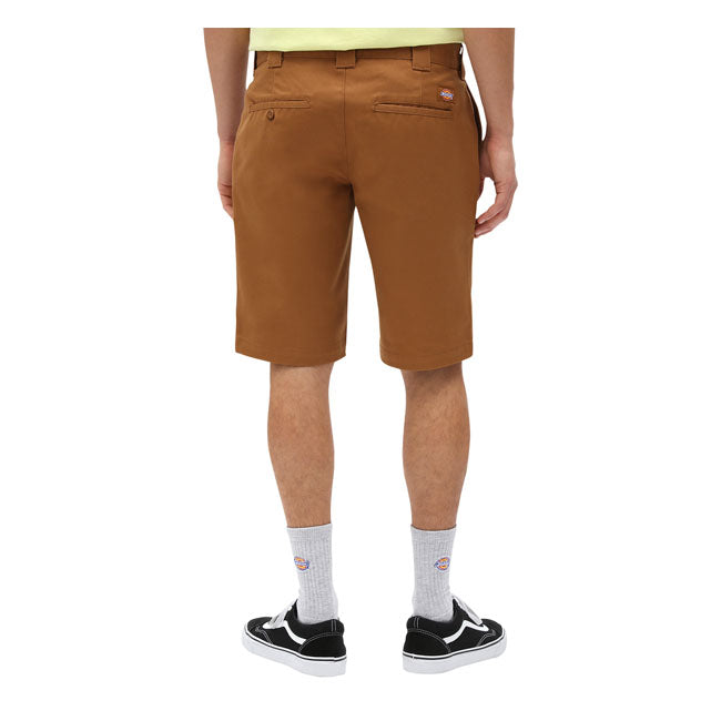 Dickies Slim Fit Shorts Brown Duck