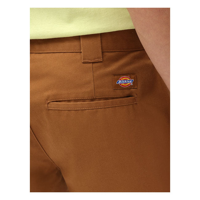Dickies Slim Fit Shorts Brown Duck