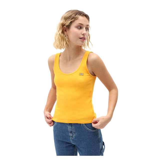 Dickies Mapleton Ladies Top Cadnium Yellow