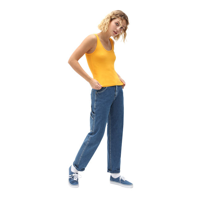 Dickies Mapleton Ladies Top Cadnium Yellow