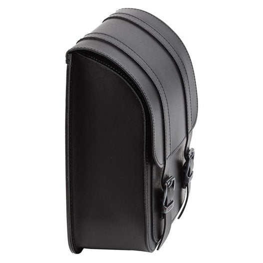 Ledrie Full Leather Swing Arm Bag Left Black For 84-17 Softail (NU) - additional product view 1