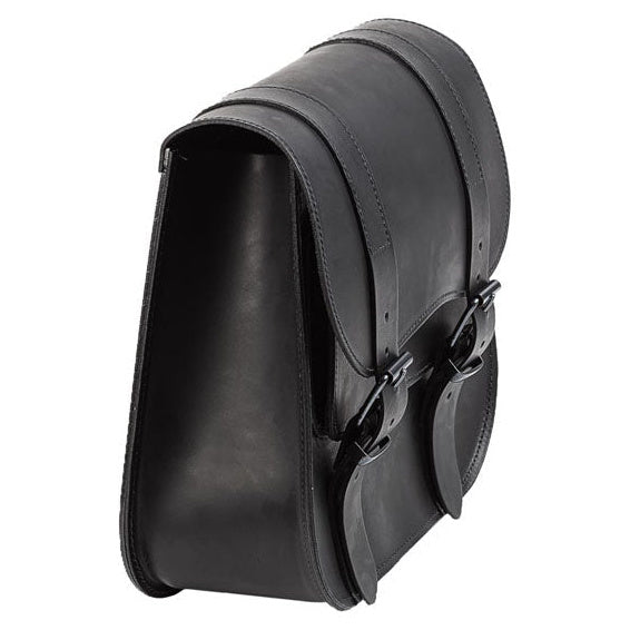 Ledrie Leather Single Saddlebag Black - additional product view