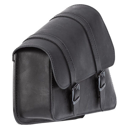 Ledrie Leather Swingarm Bag Left Black - additional product view