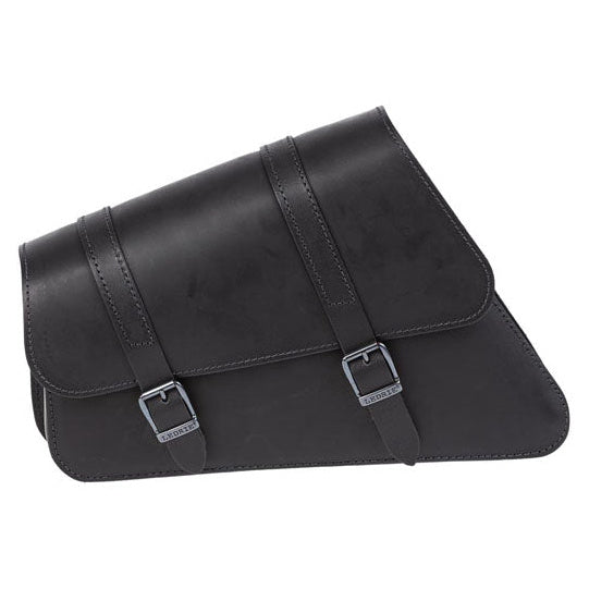 Ledrie Leather Swingarm Bag Left Black - primary product view