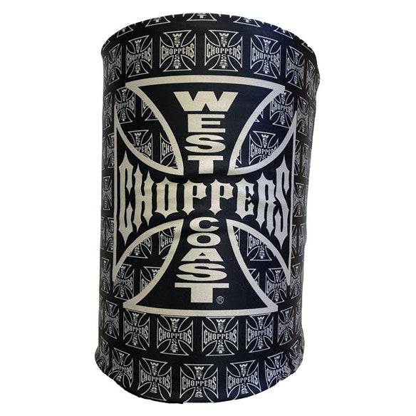 West Coast Choppers OG Logo Winter Fleece Tube Black - primary product view