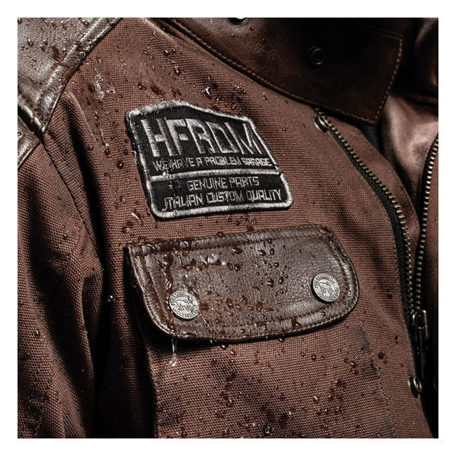 Holy Freedom Quattro Wax Leather Jacket Brown