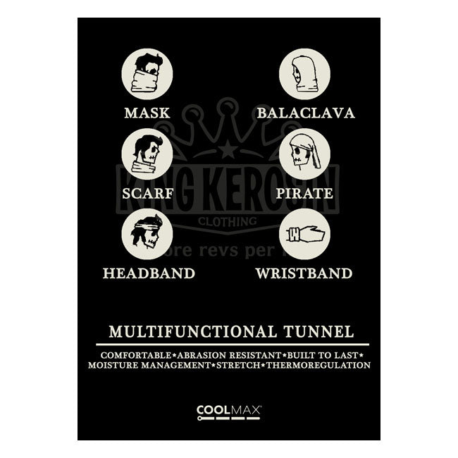 King Kerosin We Can Do It Tunnel Black