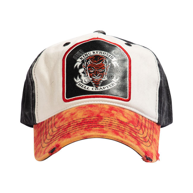 King Kerosin Logo Trucker Cap White / Red