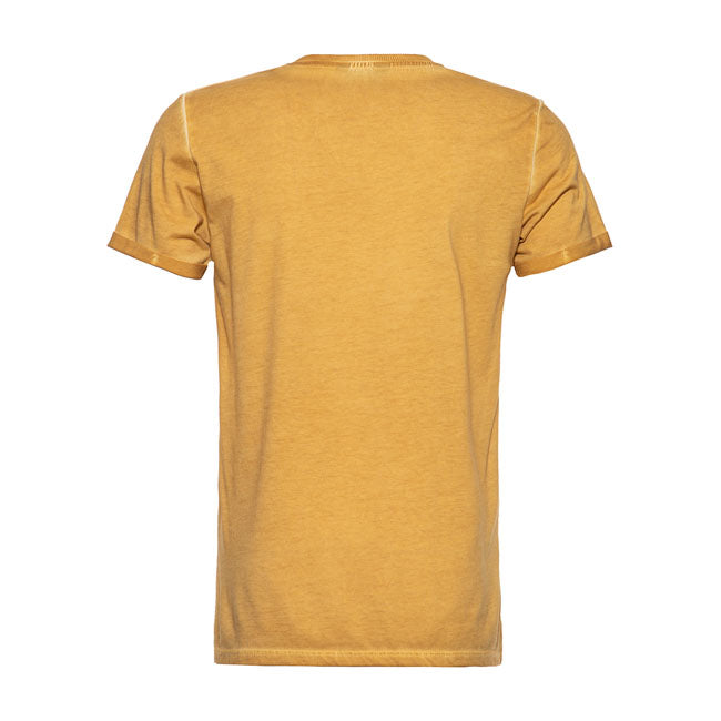 King Kerosin Asphalt Monster T-Shirt Oilwashed Curry