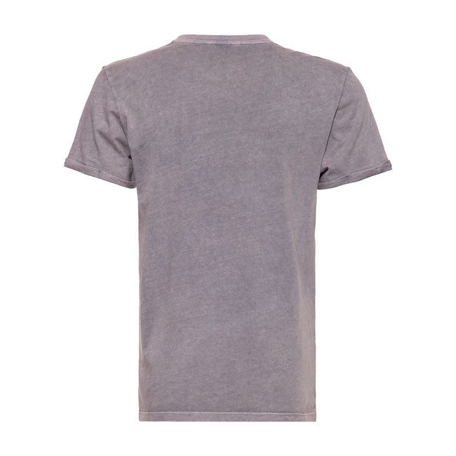 King Kerosin Pegasus T-Shirt Washed Grey