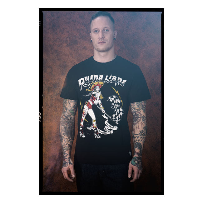 King Kerosin Rueda Libre T-Shirt Black