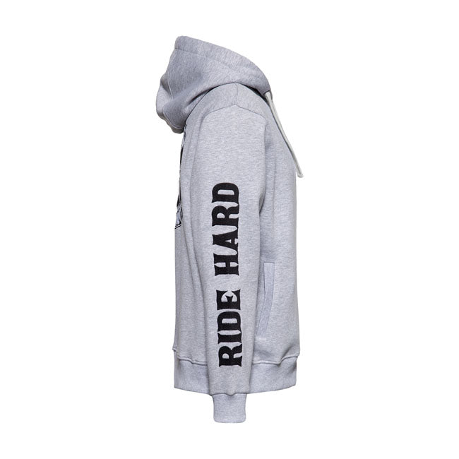 King Kerosin True Roots Hoodie Grey Melange