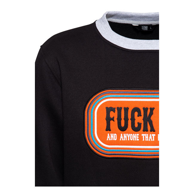 King Kerosin F*ck You Sweatshirt Black