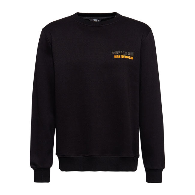 King Kerosin Custom Chopper Sweatshirt Black