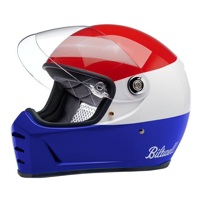 Biltwell Lane Splitter Podium Gloss Red / White / Blue
