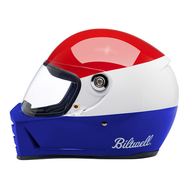 Biltwell Lane Splitter Podium Gloss Red / White / Blue
