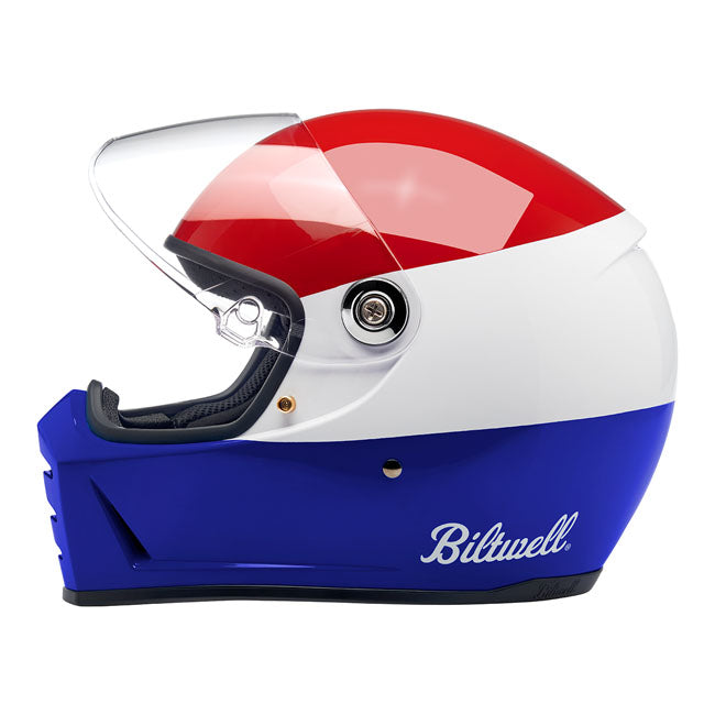 Biltwell Lane Splitter Podium Gloss Red / White / Blue