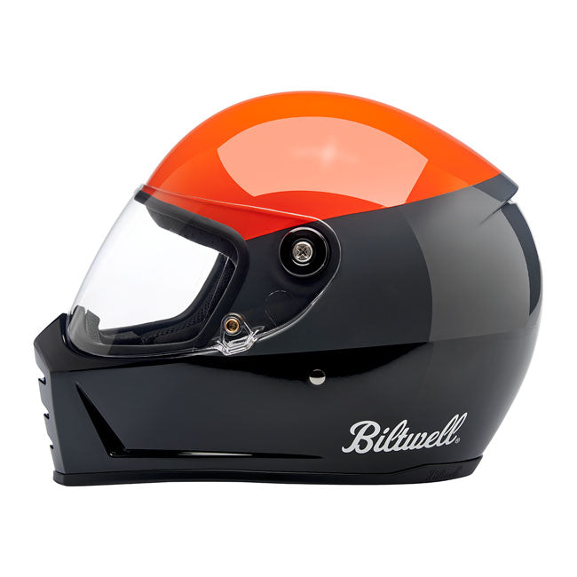 Biltwell Lane Splitter Podium Gloss Orange / Grey / Black