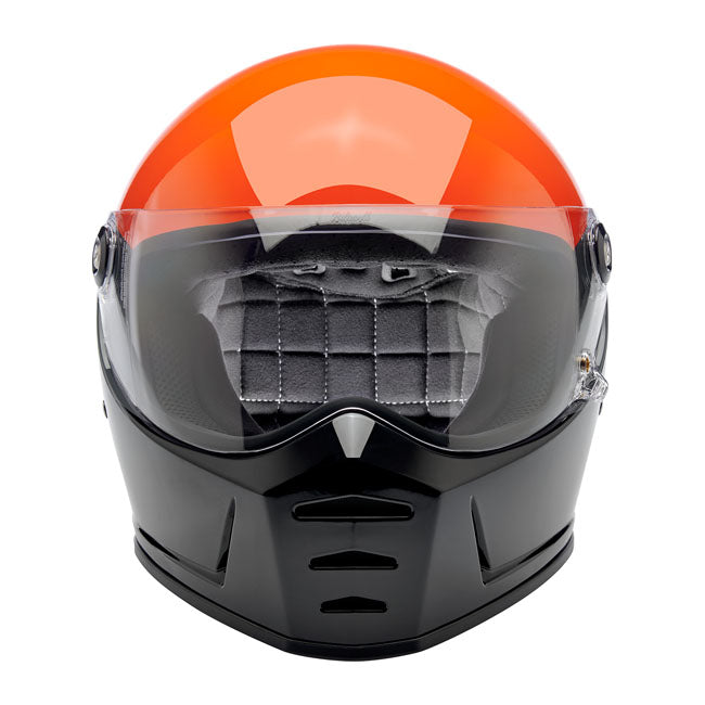 Biltwell Lane Splitter Podium Gloss Orange / Grey / Black