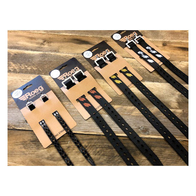Roeg Straps Black / Orange