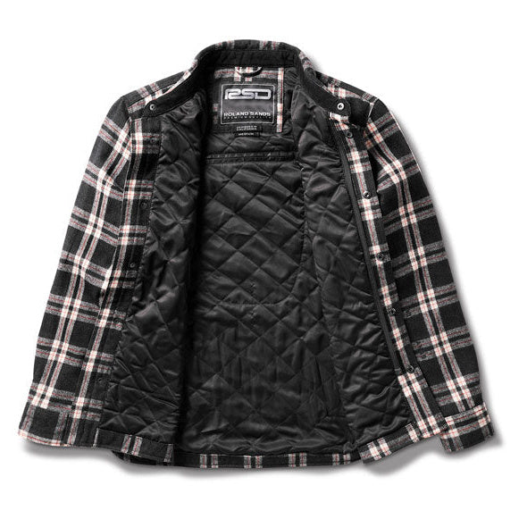 Roland Sands Design Buellton Riding Shirt Black / White / Red - additional product view 1