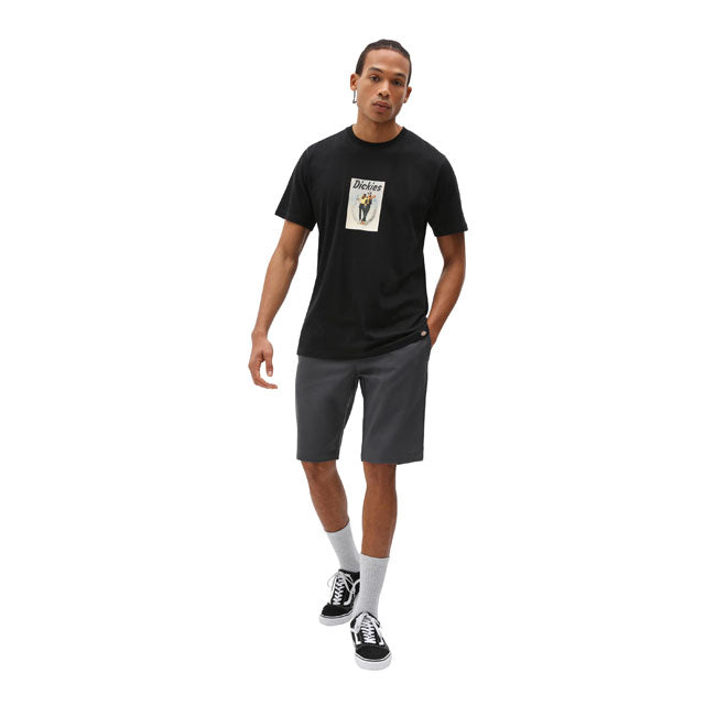 Dickies Slim Fit Shorts Charcoal Grey