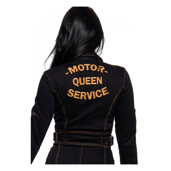 King Kerosin Queen Kerosin Motor Queen Pencil Ladies Dress Black