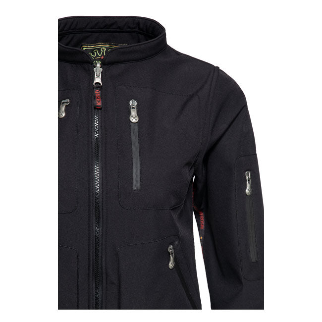 King Kerosin Queen Kerosin Wild Ones Adventure Gear Ladies Shirt Black