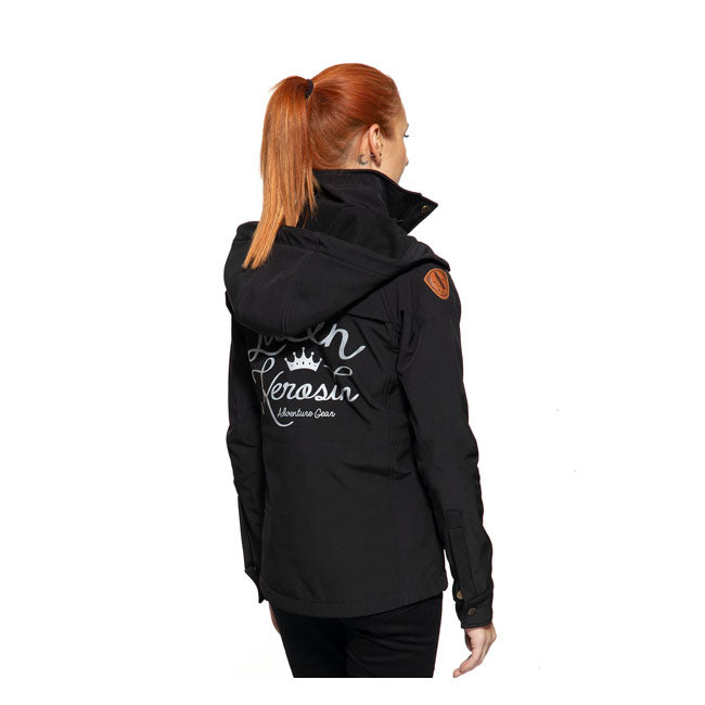 King Kerosin Queen Kerosin Q Adventure Gear Ladies Jacket Black