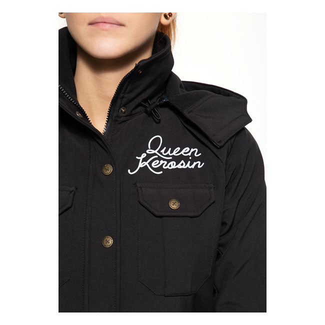 King Kerosin Queen Kerosin Q Adventure Gear Ladies Jacket Black