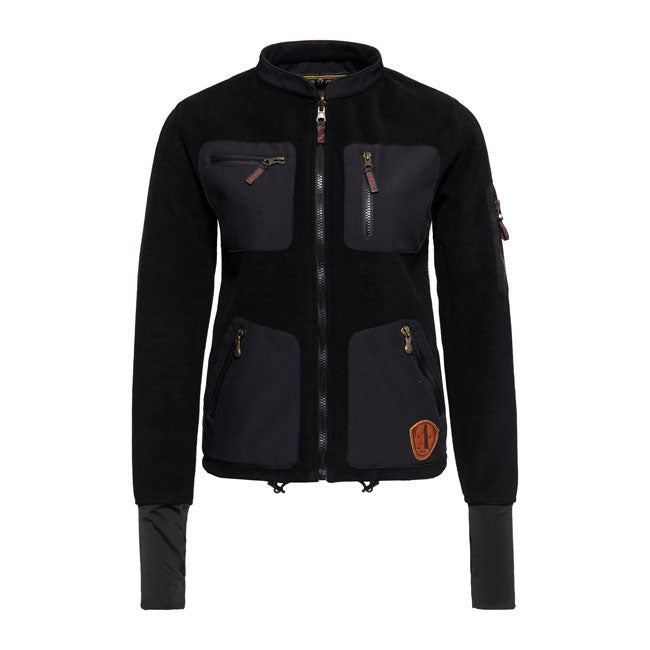 King Kerosin Queen Kerosin Q Adventure Gear Ladies Jacket Black