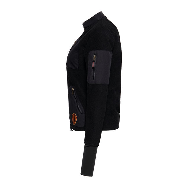 King Kerosin Queen Kerosin Q Adventure Gear Ladies Jacket Black