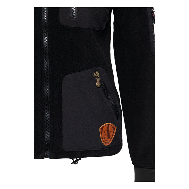 King Kerosin Queen Kerosin Q Adventure Gear Ladies Jacket Black