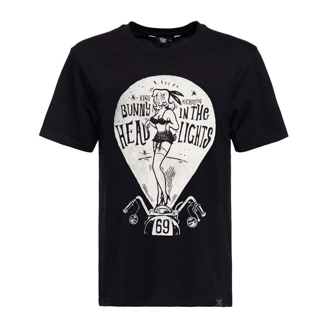 King Kerosin Bunny In The Headlights T-Shirt Black