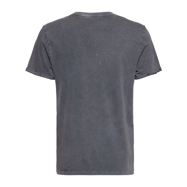 King Kerosin Speedshop T-Shirt Steel Grey