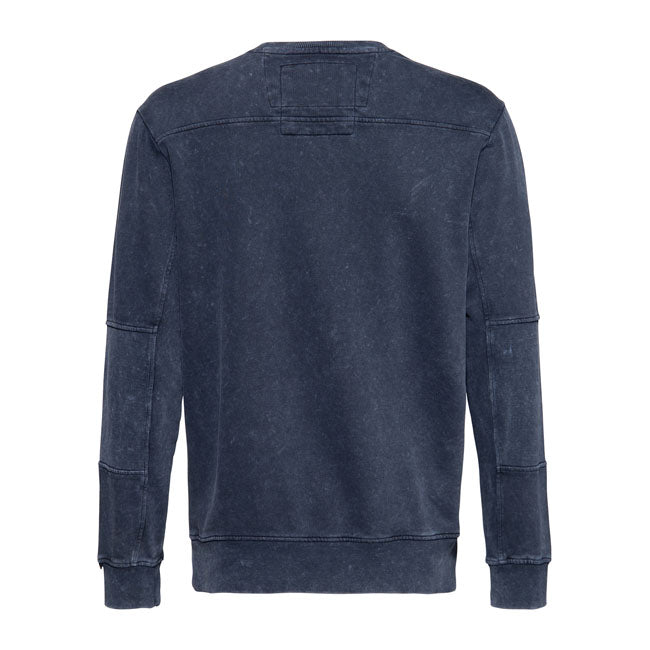 King Kerosin Chopper Sun Long Sleeves Sweatshirts Dark Blue