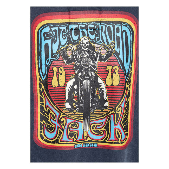 King Kerosin Hit The Road Jack Zip Hoodie Dark Blue