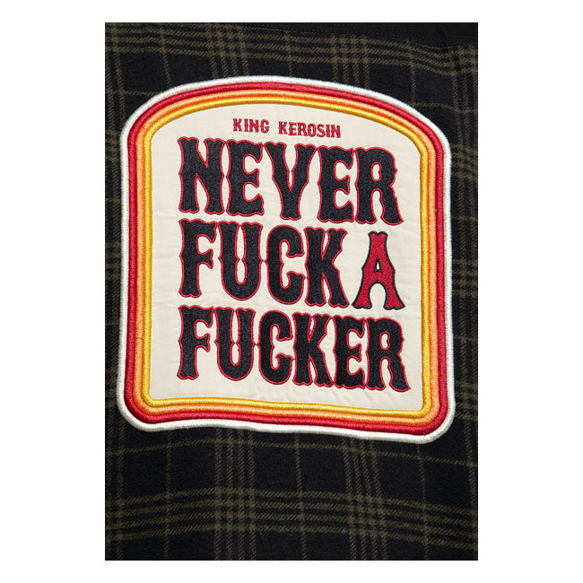 King Kerosin F*cker Adventure Gear Shirt Black / Olive