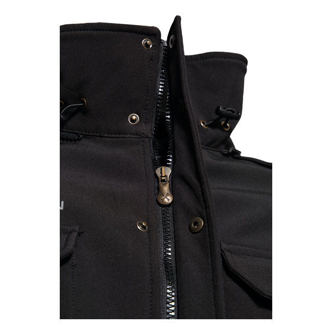 King Kerosin Service Speedshop Adventure Gear Jacket Black