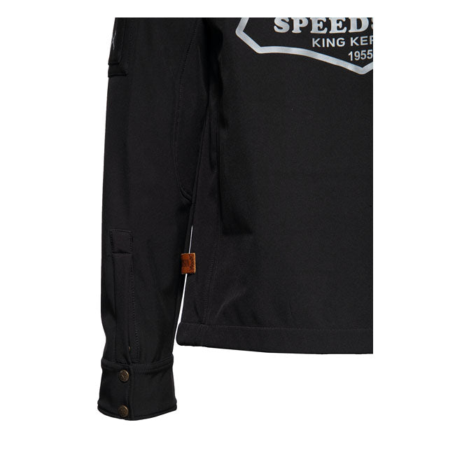 King Kerosin Service Speedshop Adventure Gear Jacket Black