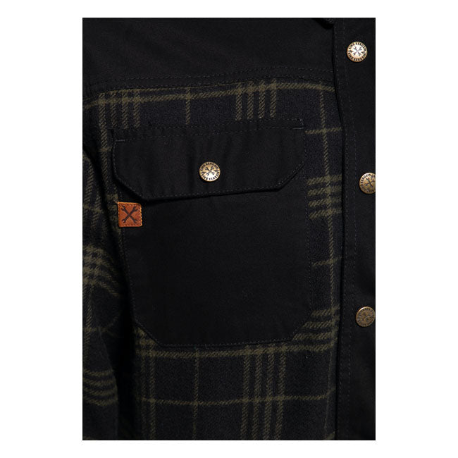 King Kerosin Blanko Adventure Gear Shirt Black / Olive