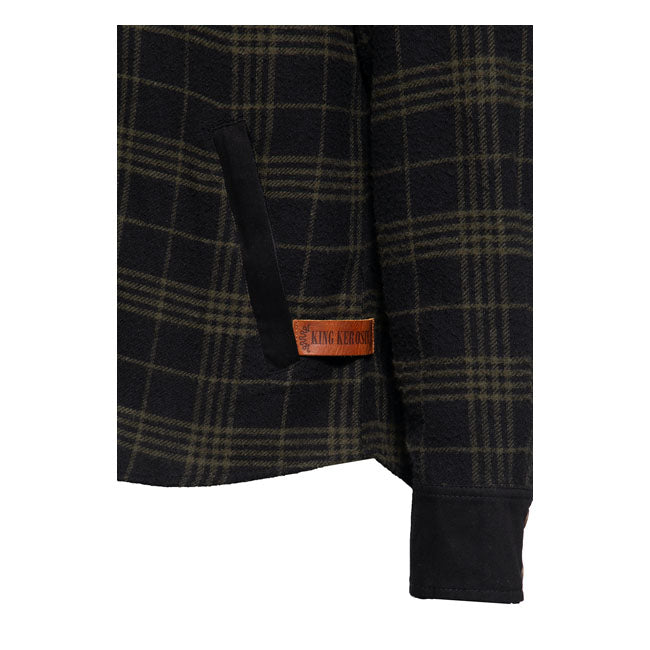 King Kerosin Blanko Adventure Gear Shirt Black / Olive