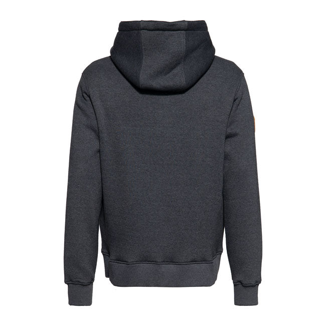 King Kerosin Blanko Adventure Gear Hoodie Grey Melange
