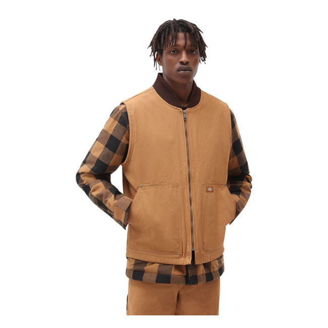 Dickies DC Vest Brown Duck