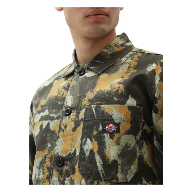 Dickies Crafted Camo Overshirt Camouflage