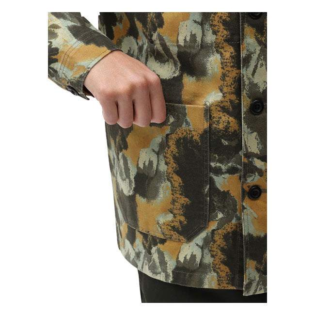 Dickies Crafted Camo Overshirt Camouflage