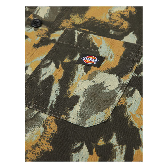 Dickies Crafted Camo Overshirt Camouflage