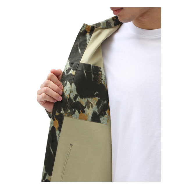 Dickies Crafted Camo Overshirt Camouflage