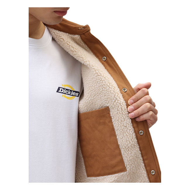 Dickies DC Shacket Shirt Brown Duck
