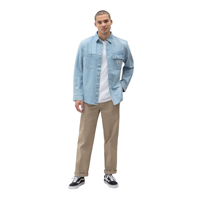 Dickies Kibler Shirt Vintage Aged Blue